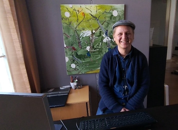 Unski Immonen – artist and caretaker