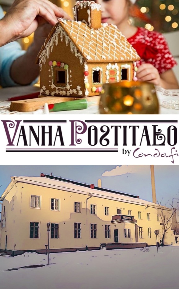 Vanhasta Postitalosta piparkakkutalokilpailu – Vanha Postitalo Varkaus